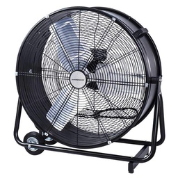 [FAN600] Heavy Duty Portable Floor Drum Fan 600mm Quiet Operation 195m3/min