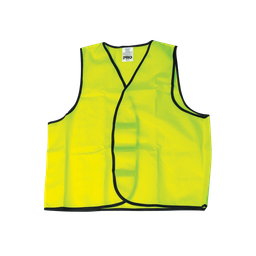 [VEST-Y-XL] Safety Vest Hi Vis Fluro Yellow (Day Use) Size X Large