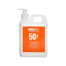 [SUNSCR1LT] Sunscreen 1L Pump Pack 50+ (ea/6 per box)