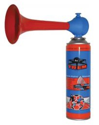 [AIRHDISPREM] TREM Aerosol Signal Air Horn w/- Cannister - Disposable - PREMIUM