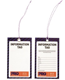 [TAGINFO] Tag - INFORMATION - Blue (each)