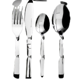 [CUTLERY16] 16 Piece Cutlery Set - Stainless Steel - (4 sets of Knive, Fork, Spoon, Teaspoon)