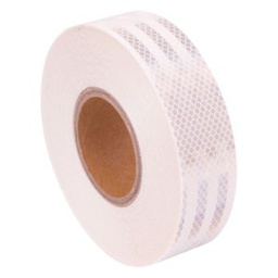 [REFTAPEW48] White Adhesive Reflective Tape 48mm X 45.7m (ea/box of 6)