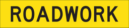 [TC1821_2C] Multi Message Sign 1200 x 300mm Class 1 Coreflute - Roadwork