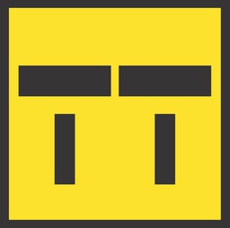 [TC1359_6C] Multi Message Sign 600 x 600mm Class 1 Coreflute - Lane Status, Two Lanes Closed Symbol