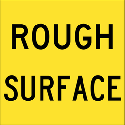 [TC1467C] Multi Message Sign 600 x 600mm Class 1 Coreflute - Rough Surface