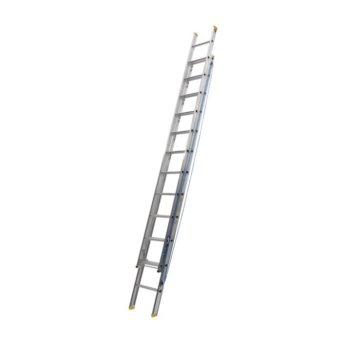 Fibreglass Extension Ladder 4.57.6m 150kg Rated Tradeline